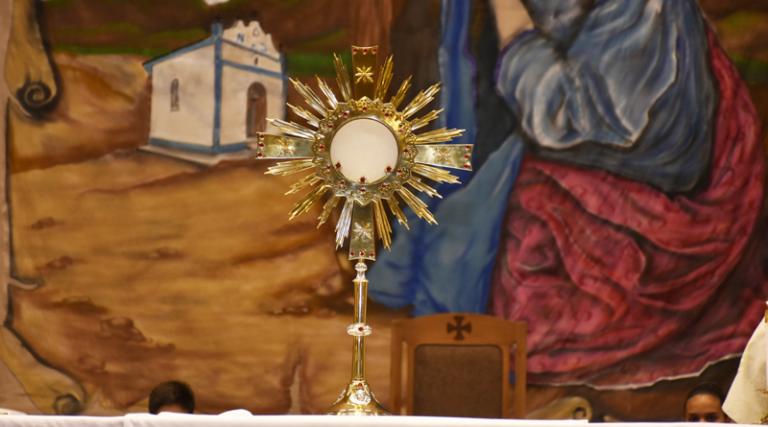 Solenidade de Corpus Christi no Santuário Nossa Senhora da Saúde