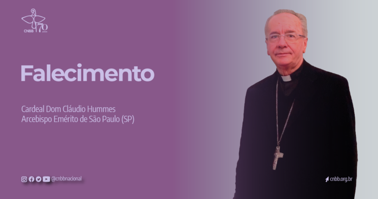 Morre aos 87 anos o Cardeal Arcebispo emérito de São Paulo, dom Cláudio Hummes