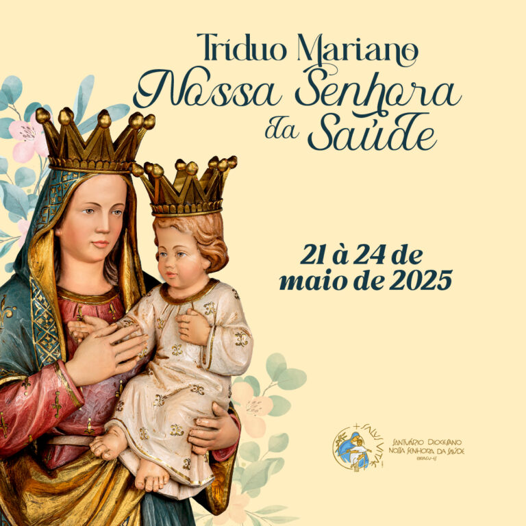 SANTUÁRIO PROMOVE TRÍDUO MARIANO DE 21 A 24 DE MAIO