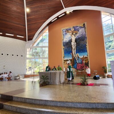SANTUARIO ACOLHE ROMARIA ESTADUAL DA PASTORAL DA CRIANÇA