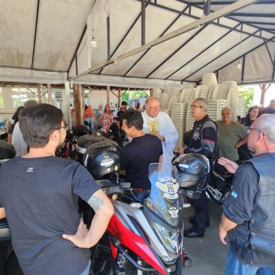 SANTUÁRIO ACOLHE ROMARIA DE MOTOCICLISTAS PARA BÊNÇÃO DAS MOTOS